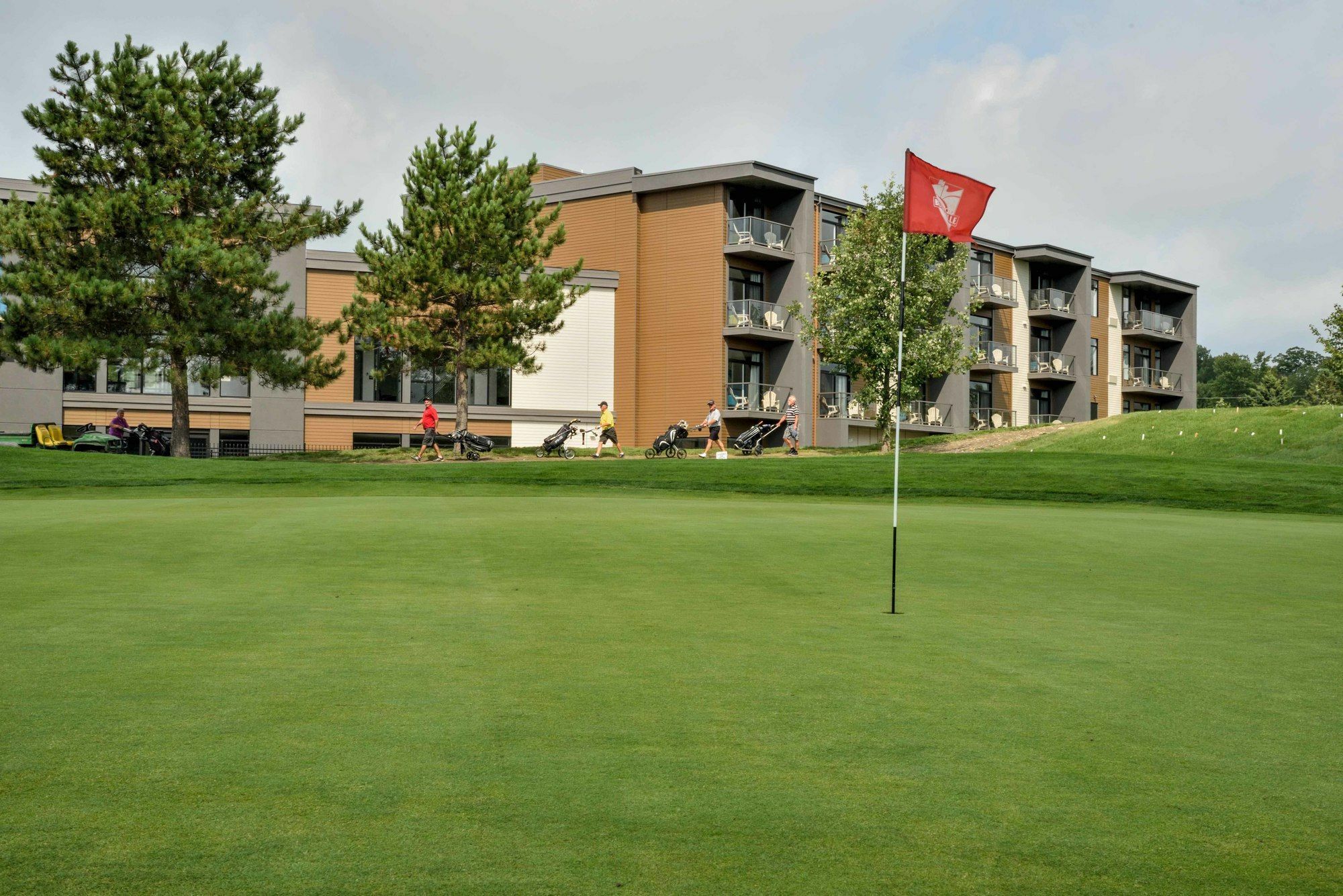 La Cache Du Golf Hotell Beauceville Exteriör bild
