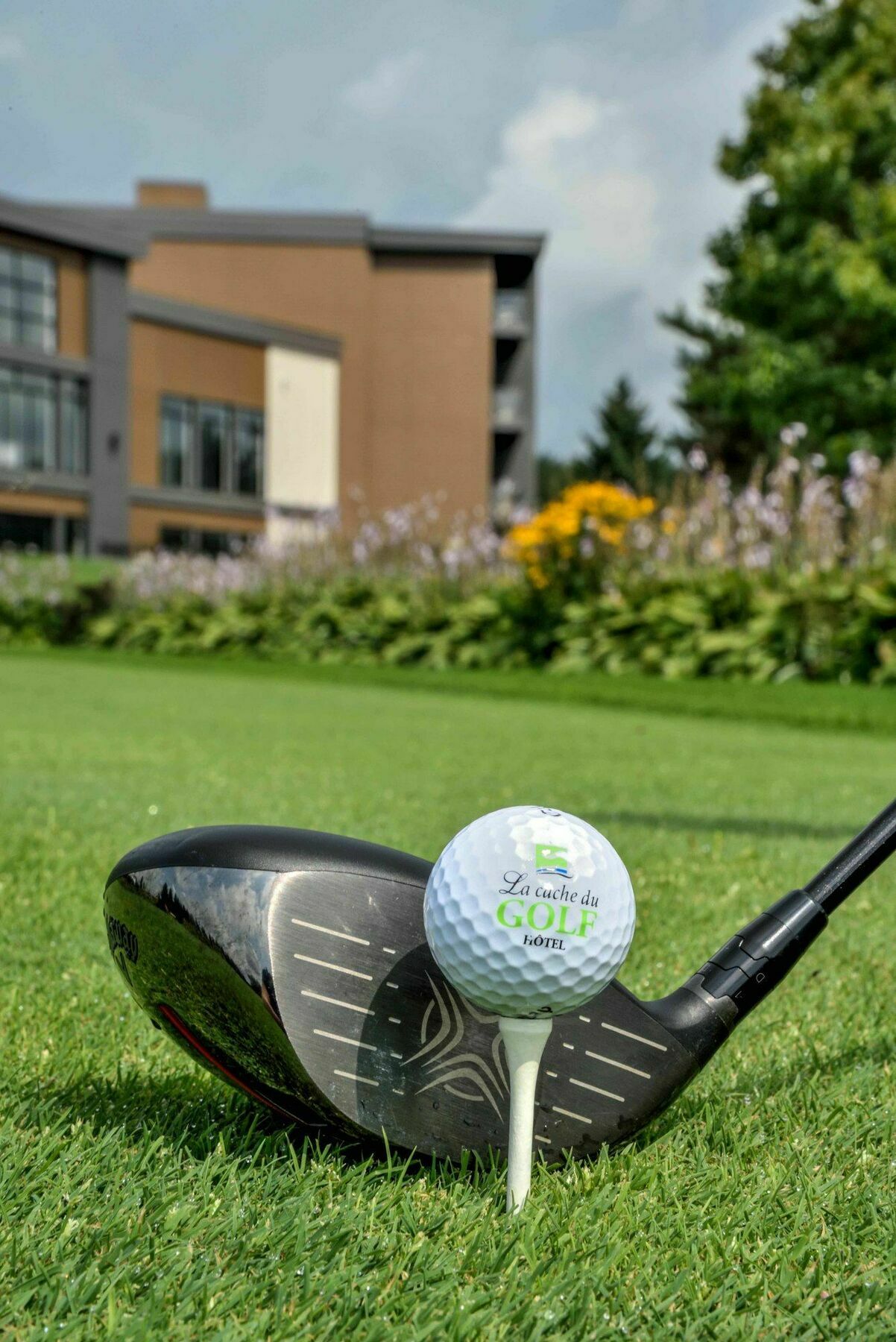 La Cache Du Golf Hotell Beauceville Exteriör bild